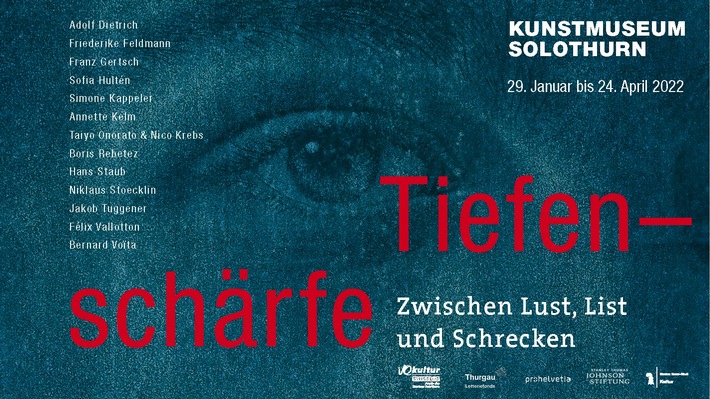 Medienmitteilung "Tiefenschärfe. Zwischen Lust, List und Schrecken"