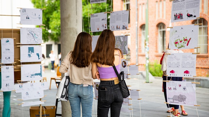 Semesterausstellung „Rundgang“ von Projekten aus Architektur, Stadtplanung und Landschaftsplanung