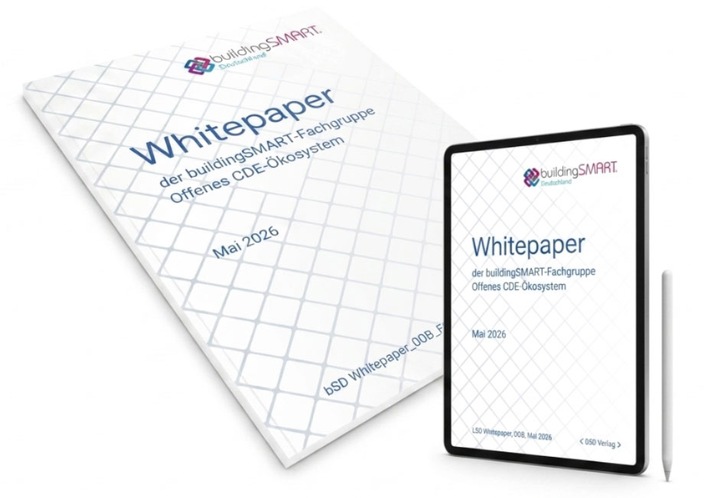 Neues Whitepaper „Offenes CDE-Ökosystem": buildingSMART Deutschland schafft Orientierung für interoperables Informationsmanagement