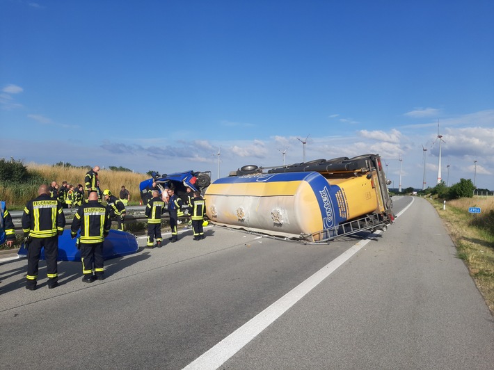 POL-NB: Schwerer Verkehrsunfall auf der BAB 20 mit einer getöteten Person