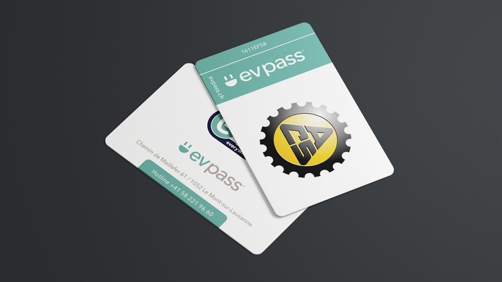 Carta ACS-evpass. Testo complementare con ots e su www.presseportal.ch/fr/nr/100003636?langid=4 / L' utilizzo di quest'immagine è gratuito per scopi redazionali. Pubblicazione sotto indicazione di fonte: po-005-evpass-carte-acs.jpg