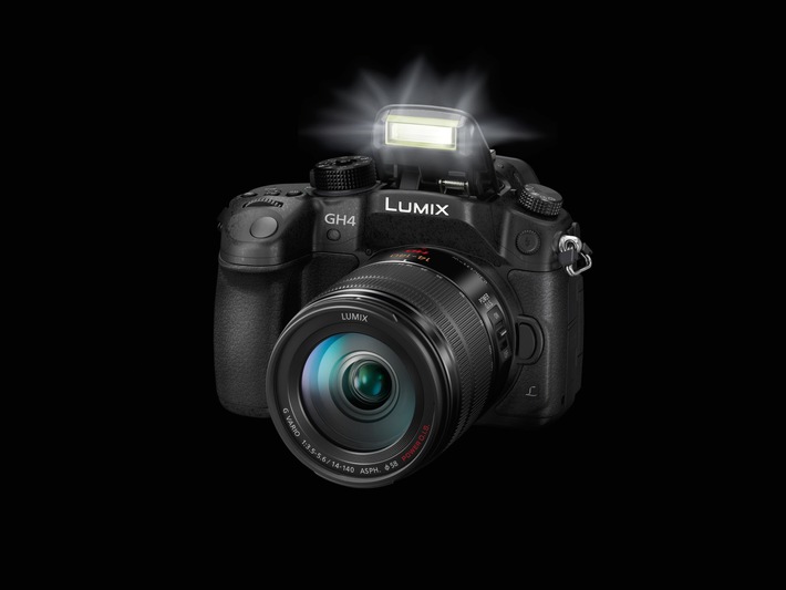 LUMIX GH4R: Der 4K-Foto und -Videohybride kann jetzt noch mehr / Mit V-Log L Kompatibilität ebnet das Update der LUMIX GH4 die Grenzen zwischen Fotografie und Videografie weiter ein