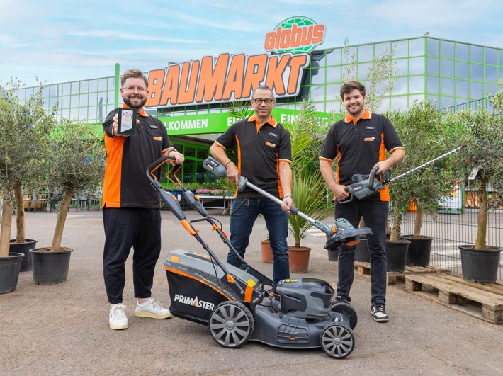 Auszeichnung für die Eigenmarke Primaster von Globus Baumarkt
