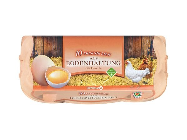Die Eifrisch-Vermarktung GmbH &amp; Co. KG informiert über einen Warenrückruf des Produktes &quot;Frische Eier aus Bodenhaltung [Gr. M-L], 10er Packung&quot;