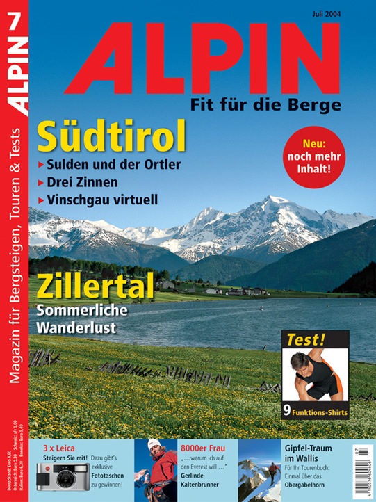 Alpin Juli Heft mit Berchtesgaden Special