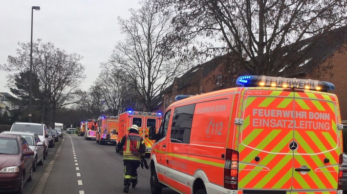 FW-BN: Angebranntes Essen löst Feuerwehreinsatz in Bonn-Beuel aus