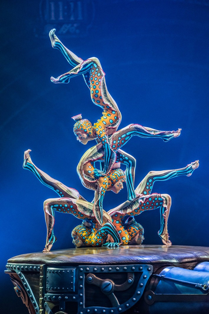 Ultrascharfe Weihnachten über SATELLIT / 
ARTE überträgt Cirque du Soleil &quot;KURIOS - Cabinet of Curiosities&quot; 
in UHD über ASTRA 19,2 Grad Ost