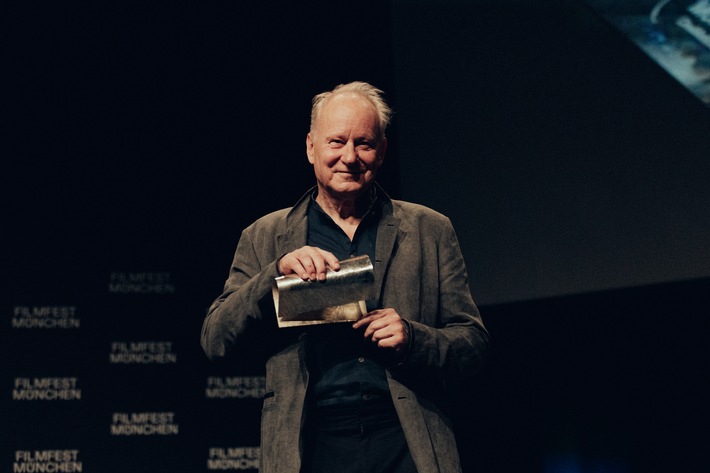 CineMerit Award für den schwedischen Schauspieler Stellan Skarsgård auf dem 42. FILMFEST MÜNCHEN