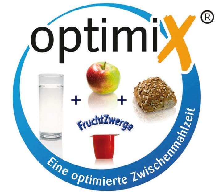 Zwischenmahlzeiten mit Danone FruchtZwerge sind jetzt mit dem optimiX-Siegel ausgezeichnet (Mit Bild)