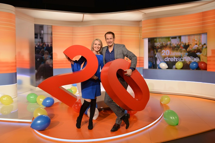 20 Jahre ZDF-"drehscheibe" am 8. Januar 2018 (FOTO)