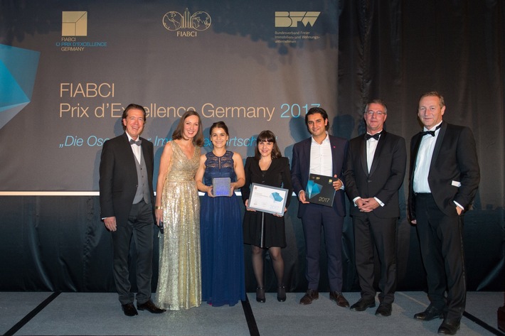 IWS Award, Fiabci/BFW Sonderpreis für bezahlbares Bauen und Official Selection 2017: Strenger Gruppe holt Awards nach Ludwigsburg