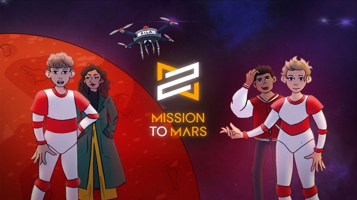 Galaktisches Hörerlebnis für „Schloss Einstein“-Fans: „Mission to Mars“ vom MDR jetzt in der ARD Audiothek