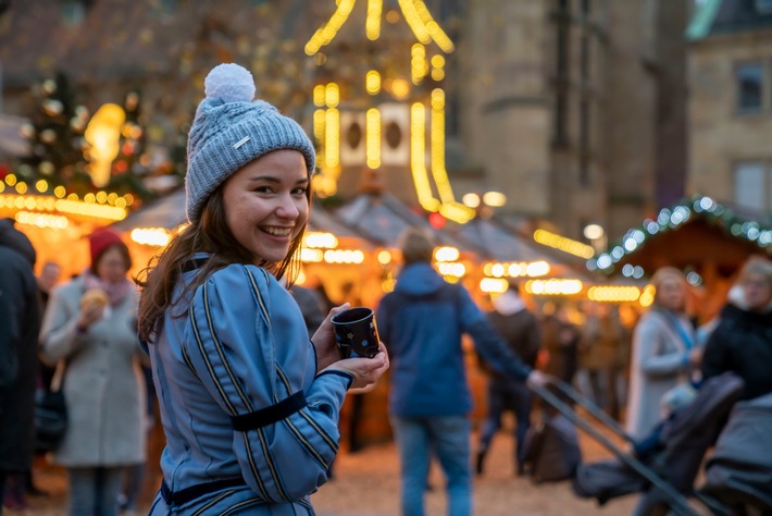 Käthchen Weihnachtsmarkt in Heilbronn stimmt auf das bevorstehende Fest ein