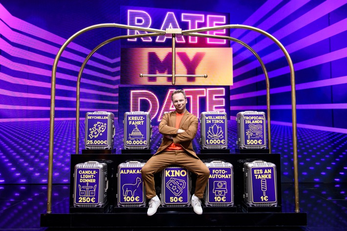 Traumurlaub oder Date an der Tanke? Die neue Ralf-Schmitz-Show &quot;Rate my Date&quot; startet am Montag in SAT.1