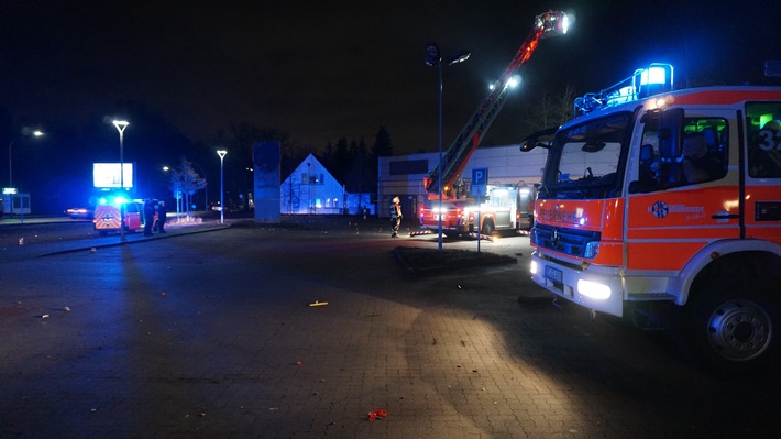 FW Norderstedt: Silvesterbilanz - ruhiger Jahreswechsel in Norderstedt