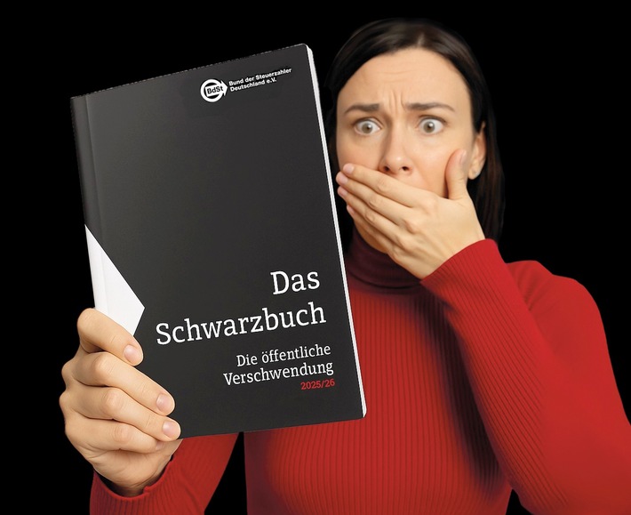Bund der Steuerzahler veröffentlicht das Schwarzbuch 2025/2026
