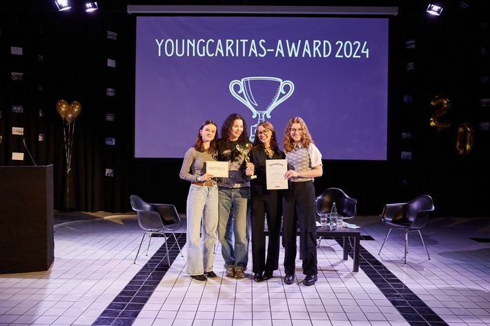Auszeichnung für nachhaltiges und soziales Engagement / Mehr Bildung für junge Frauen in Afghanistan: "Wild Flower" gewinnt den youngCaritas-Award 2024