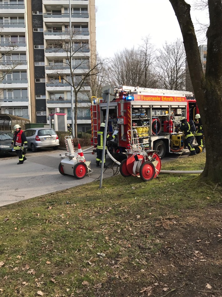 FW-Erkrath: Rauchmelder verhindert Schlimmeres