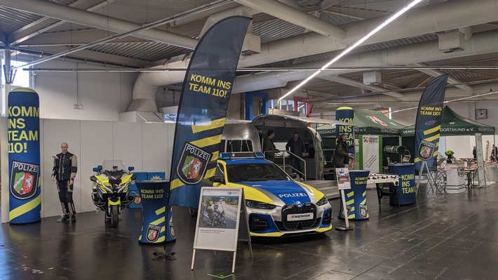 POL-DO: Polizei informiert auf der Motorradmesse in den Dortmunder Westfalenhallen
