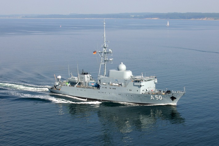 Weitere Verstärkung für die NATO-Nordflanke: Auch Flottendienstboot &quot;Alster&quot; läuft aus