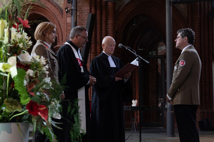 Verabschiedung von Christian Meyer-Landrut aus dem Bundesvorstand der Johanniter-Unfall-Hilfe / Festgottesdienst in der Heilig-Kreuz-Kirche in Berlin