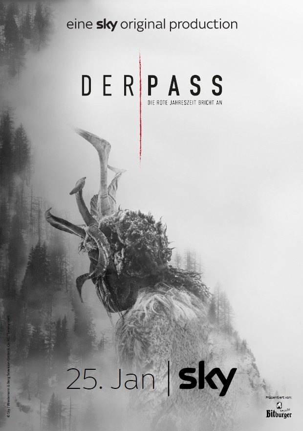 Die Erfolgsstory der Sky Original Productions geht weiter: "Der Pass" nimmt Hundertausende mit auf Krampus-Killer-Jagd