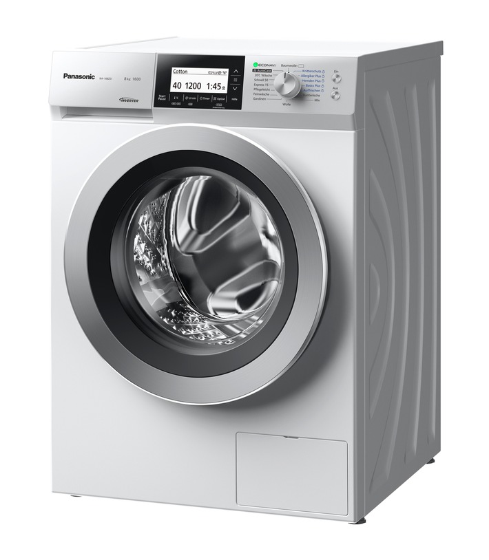 Panasonic kündigt weitere Waschmaschinen mit AutoCare an / Neue Waschmaschinen, die mitdenken, auf der IFA 2015