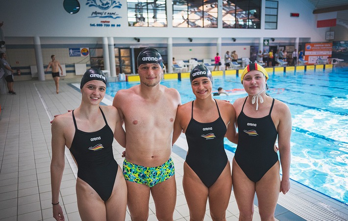 Rettungsschwimmerinnen der DLRG Nieder-Olm/Wörrstadt sind Junioren-Europameisterinnen