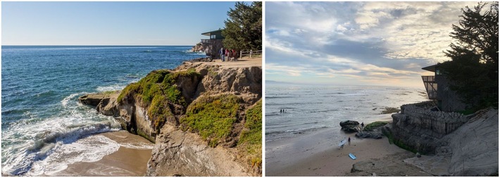 King Tides in Santa Cruz County: Wenn die Ebbe den Meeresboden freilegt