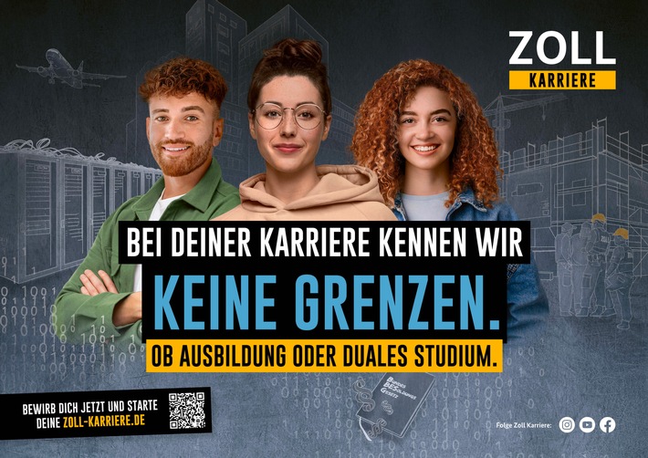 HZA-DD: Feierlicher Berufseinstieg beim Hauptzollamt Dresden / Jetzt Karriere beim ZOLL starten!
