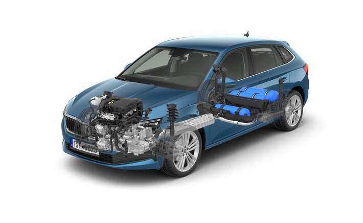 Umweltfreundlicher, kostengünstig und sofort verfügbar: Erdgasantriebe in den G-TEC-Modellen von SKODA (FOTO)