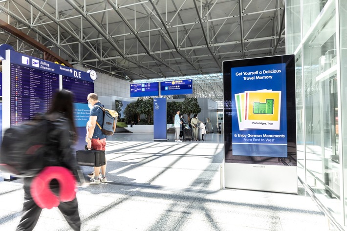 Pressemitteilung: Passagieransturm am Flughafen Frankfurt