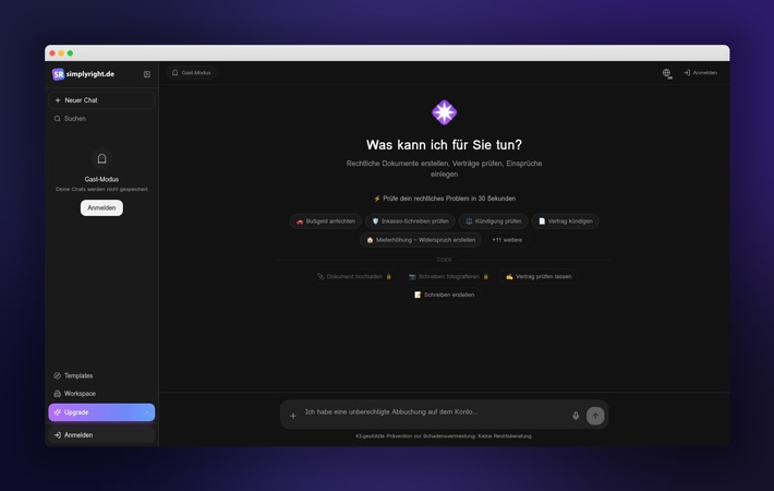 Simplyright: So funktioniert die digitale Unterstützung bei rechtlichen Problemen