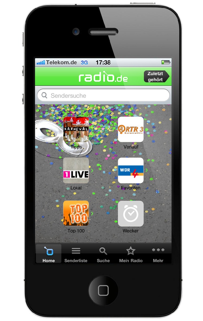 radio.de präsentiert exklusives Webradioprogramm zum Karneval (mit Bild)