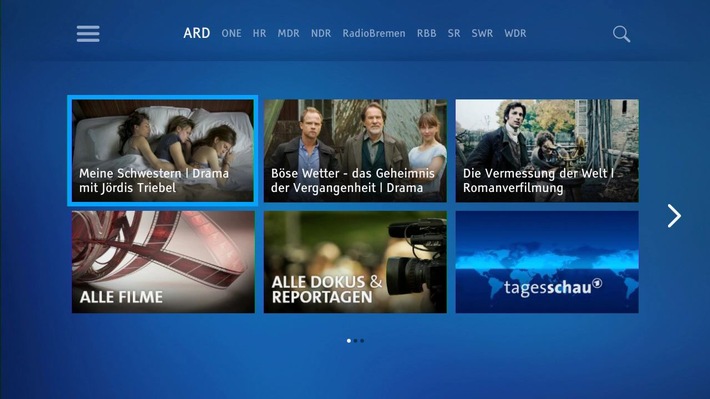 Ab sofort auch ARD-Mediathek auf der Sky TV Box verfügbar
