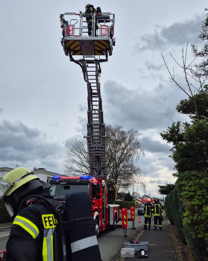 FW Ense: Kaminbrand
