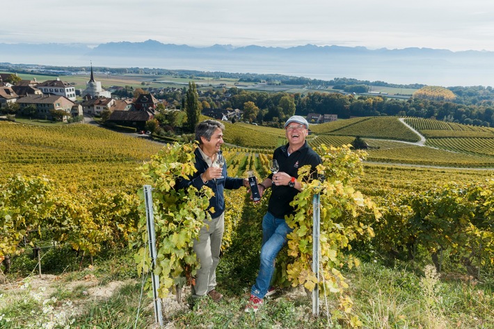 Medienmitteilung: Der Titel «Schweizer Weingut des Jahres 2021» geht an das Weingut Kursner in Féchy
