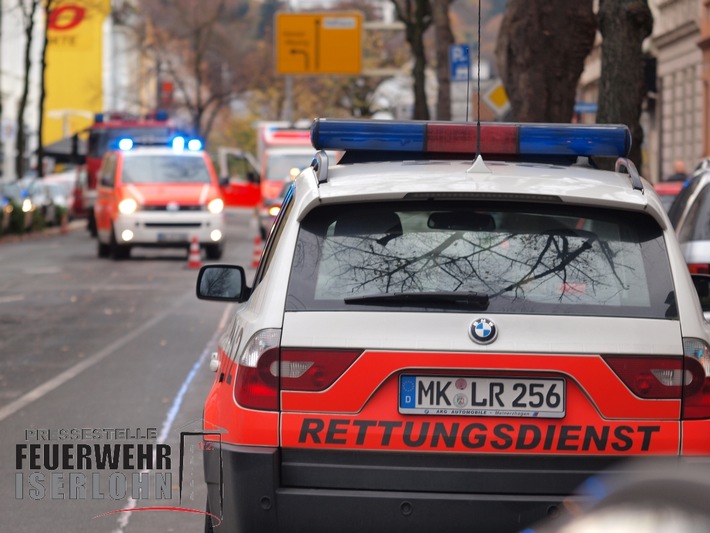 FW-MK: Drei Verletzte nach Verkehrsunfall