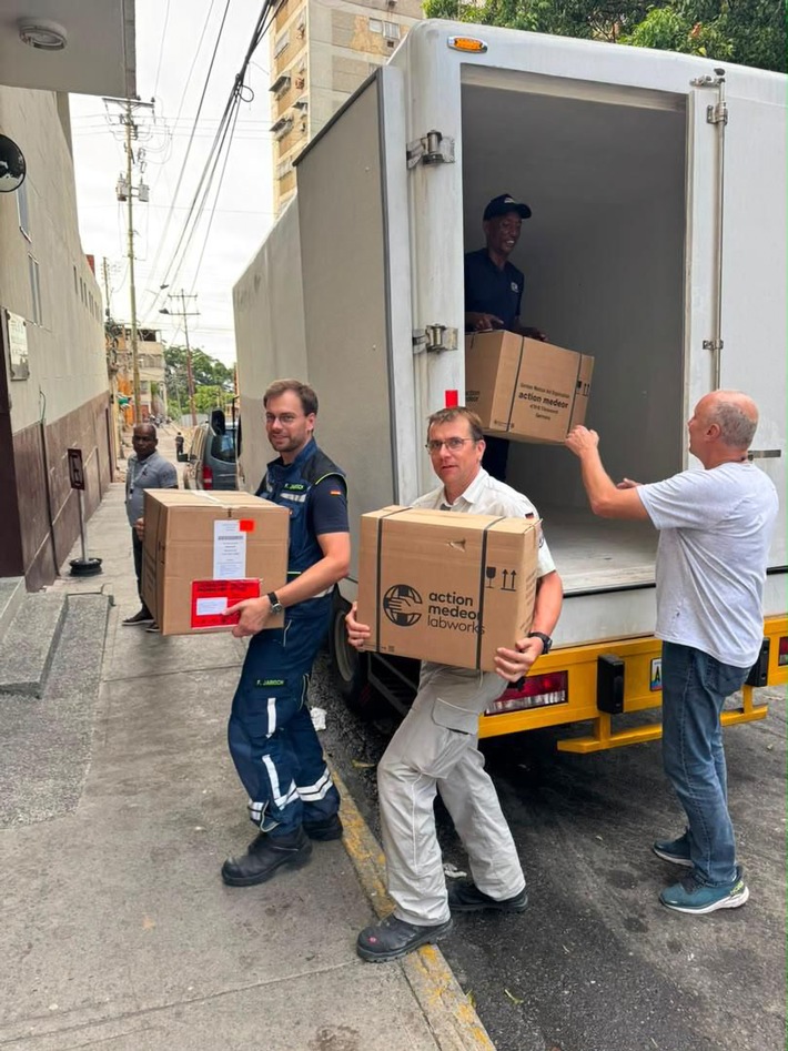 Nach dem Erdbeben: Medizinische Hilfe ist in Venezuela angekommen