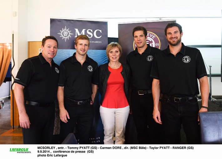 MSC Kreuzfahrten begleitet den GSHC in die neue Saison/MSC Kreuzfahrten verlängert sein Sponsoring-Engagement mit dem Genève-Servette Hockey Club um weitere zwei Jahre (BILD)