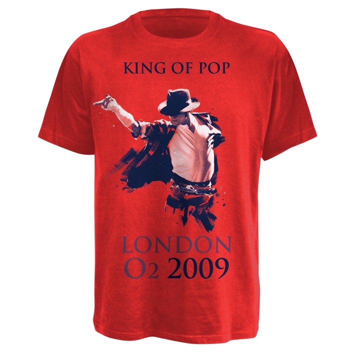 "This is it" 2009 - offizielle Tour-Shirts für Fans des King of Pop