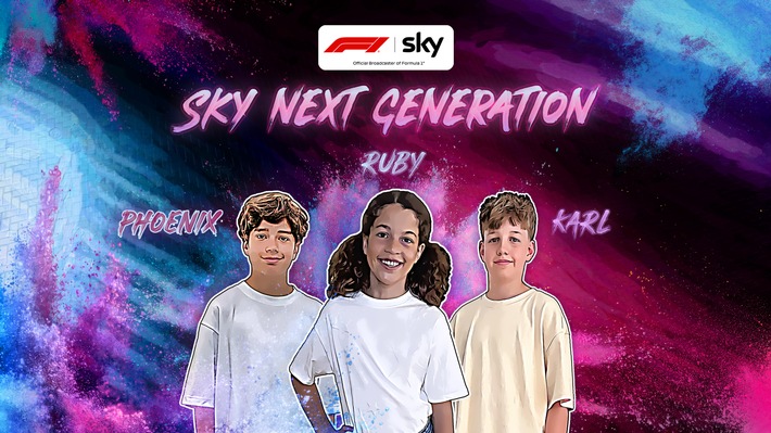Sky Next Generation: Erste Formel 1-Übertragung für Kinder beim FORMULA 1 QATAR AIRWAYS HUNGARIAN GRAND PRIX 2023 live auf Sky Sport 1 und Sky Sport Top Event