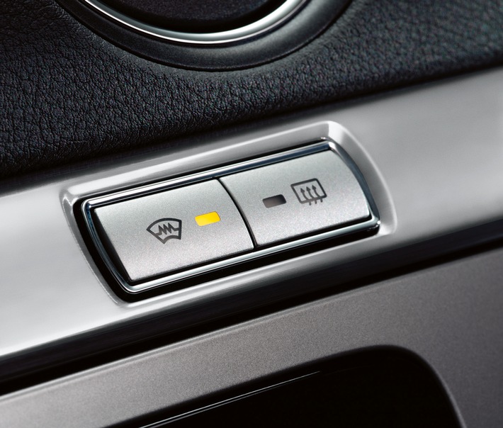 Frontscheibenheizung Symbol Ford