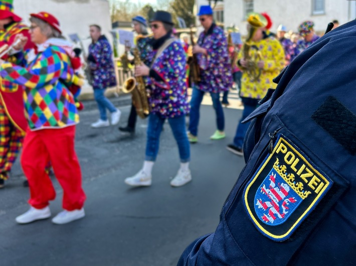 Mittelhessen: Sicher durch die 5. Jahreszeit - Mittelhessische Polizei an Fasching im Einsatz