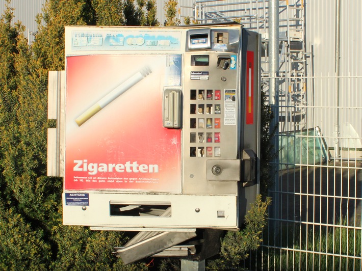 POL-SO: Werl-Budberg - Zigarettenautomaten gesprengt