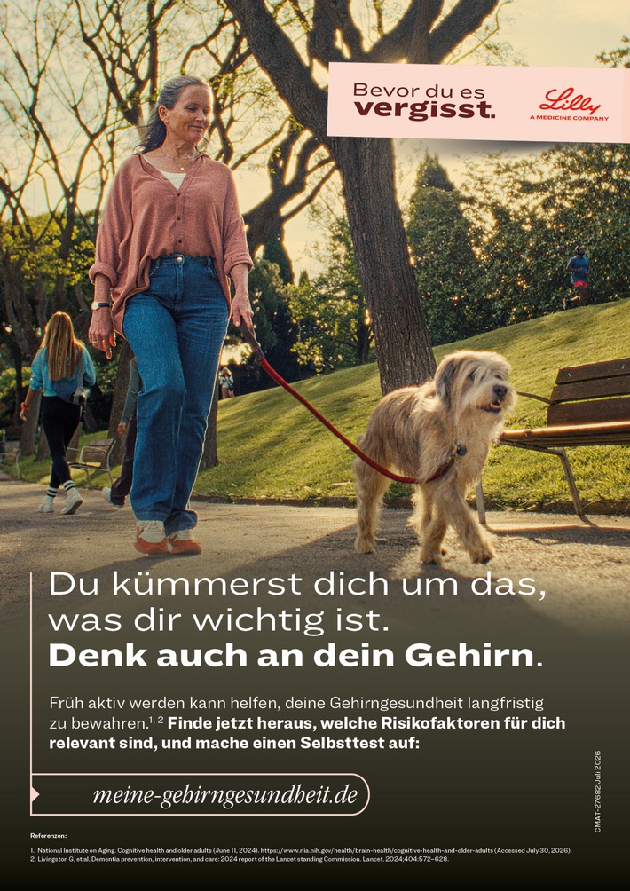 Gehirngesundheit hautnah erleben / Lilly lädt zur interaktiven Ausstellung nach Berlin