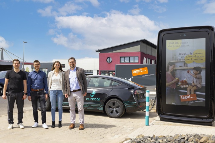 Presseinformation: tegut… Supermarkt in Dipperz - Ab sofort Schnellladeangebot für E-Autos