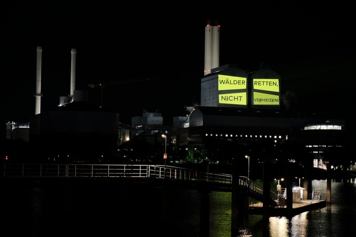 Hamburger Kraftwerk Tiefstack: Pläne zur klimaschädlichen Holzverbrennung stoppen!