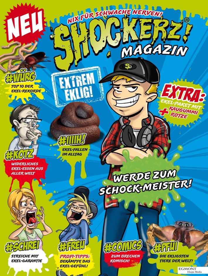 Nix für schwache Nerven: Shockerz Sammelserie und Magazin