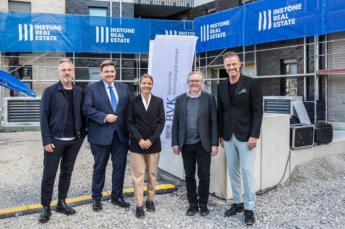 Pressemitteilung: Instone feiert Baufortschritt für „Wohnen im Theaterviertel“ und „Maybach10“ am Stuttgarter Pragsattel